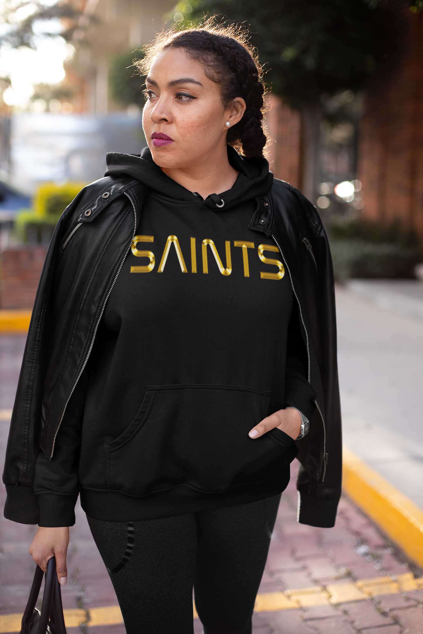 Black & Gold Foil Hoodies - Image 2
